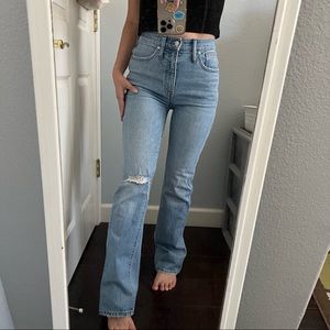 Madewell '90s High Rise Bootcut Jeans
